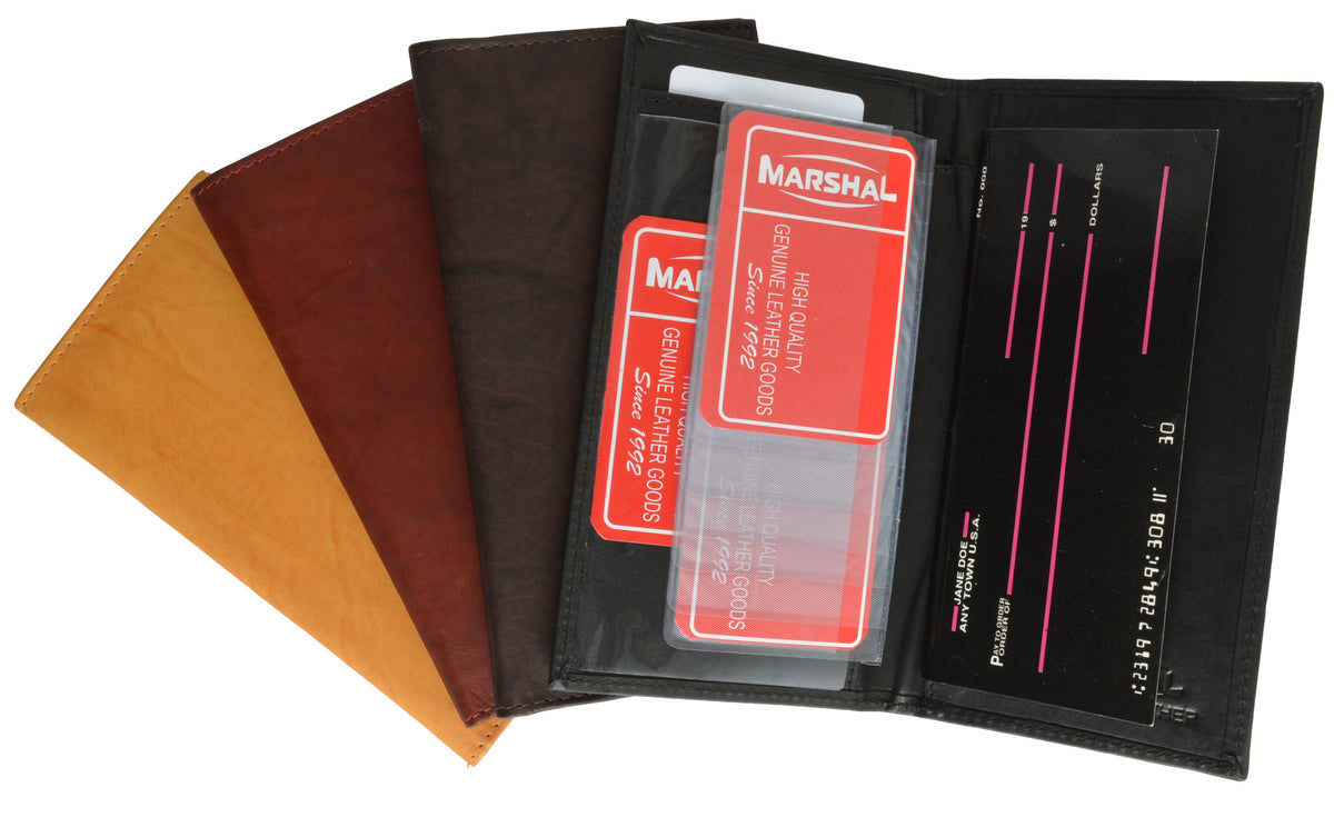 Mercury Magic Leather Checkbook Covers