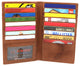 Bifold RFID Blocking Premium Leather Credit Card ID Holder Long Wallet RFID591529