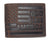 Distressed Vintage Leather Patriot American Flag Wallet -GOD BLESS AMERICA’ RFID Blocking Leather US Flag Men's Bifold Western Style Wallet RFID52HTC_GBA