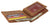 Distressed Vintage Leather Patriot American Flag Wallet -GOD BLESS AMERICA’ RFID Blocking Leather US Flag Men's Bifold Western Style Wallet RFID52HTC_GBA
