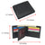 Distressed Vintage Leather Patriot American Flag Wallet -GOD BLESS AMERICA’ RFID Blocking Leather US Flag Men's Bifold Western Style Wallet RFID52HTC_GBA