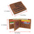Distressed Vintage Leather Patriot American Flag Wallet -GOD BLESS AMERICA’ RFID Blocking Leather US Flag Men's Bifold Western Style Wallet RFID52HTC_GBA