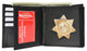 2517 TABK Badge Wallet-[Marshal wallet]- leather wallets