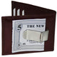 Money Clip 362-[Marshal wallet]- leather wallets