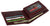 RFID620053HU Wallets for Men Genuine Cowhide Leather RFID Blocking Bifold Wallet With 2 ID Windows
