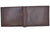Slim Men's Wallet Thin Bifold Leather RFID Blocking Minimalist Front Pocket Mens Brown Wallet Cazoro RFID611292