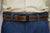 SD1001 Men's Genuine Buff Leather Casual & Dress Belt Heavy Duty Belts for Men Also for Big & Tall