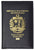 Genuine Leather Passport Wallet Credit card Holder with venezuela Emblem Imprint for International Travel 601 Venezuela-[Marshal wallet]- leather wallets