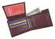 Genuine Cowhide  Leather Bifold Credit Card ID Holder Wallet with Coin Pouch 59CF-[Marshal wallet]- leather wallets