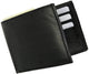 New Soft Leather Bifold Double Center Flap Double ID Windows Wallet 1952-[Marshal wallet]- leather wallets