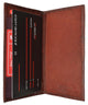 Check Book Covers 156 CR-[Marshal wallet]- leather wallets