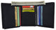 Swiss Marshall Men's RFID Blocking Premium Leather Classic Trifold Wallet RFID511107-[Marshal wallet]- leather wallets