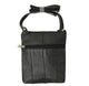 Unisex Cross Body Genuine Leather Bag 801 BK-[Marshal wallet]- leather wallets