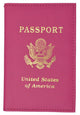 USA Logo Passport Cover Holder 151 PU USA-[Marshal wallet]- leather wallets