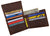 RFID Vintage Genuine Leather Men's Flap up Bifold Card ID Holder Wallet RFID53HTC-[Marshal wallet]- leather wallets