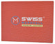 Swiss Marshall RFID Blocking Premium Leather Bifold Center Flap Card ID Wallet Gift Box RFID520052-[Marshal wallet]- leather wallets