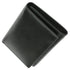 New Genuine Leather Trifold Credit Card Wallet with Outside ID Window 60 1955 BK