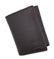 New Cavelio Mens Genuine Leather ID Card Bill Holder Trifold Wallet 731107-[Marshal wallet]- leather wallets