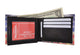 Eagle Flag Men's Genuine Leather Bifold Multi Card ID Center Flap Wallet 1246-14-[Marshal wallet]- leather wallets