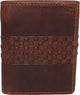 CAZORO Men's RFID Blocking Extra Capacity Trifold Vintage Leather RFID941107RHU