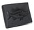 Western Design Genuine Leather RFID Blocking Cowboy Bifold Wallets for Men RFID53HTC