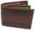 Men's Handmade Vintage Leather RFID Blocking Bifold ID Window Wallet for Men With Gift Box RFID940052RHU