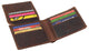 Wallet for Mens Vintage Leather RFID Blocking Classic Bifold Wallet for Men Gift Box RFID940053RHU
