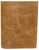 RFID621355TN Marshal RFID Blocking Men's Cowhide Leather Outside ID Credit Card Holder Trifold Tan Wallet