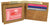 RFID620052TN Men's RFID Blocking Genuine Leather Center Flap ID Wallet for Men