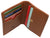 RFID510009 Leather Credit Card Holder Wallet for Men & Women Thin Bifold RFID Blocking Slim Front Pocket Minimalist Wallets, Small Card Case