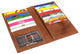 Bifold RFID Blocking Premium Leather Credit Card ID Holder Long Wallet RFID591529