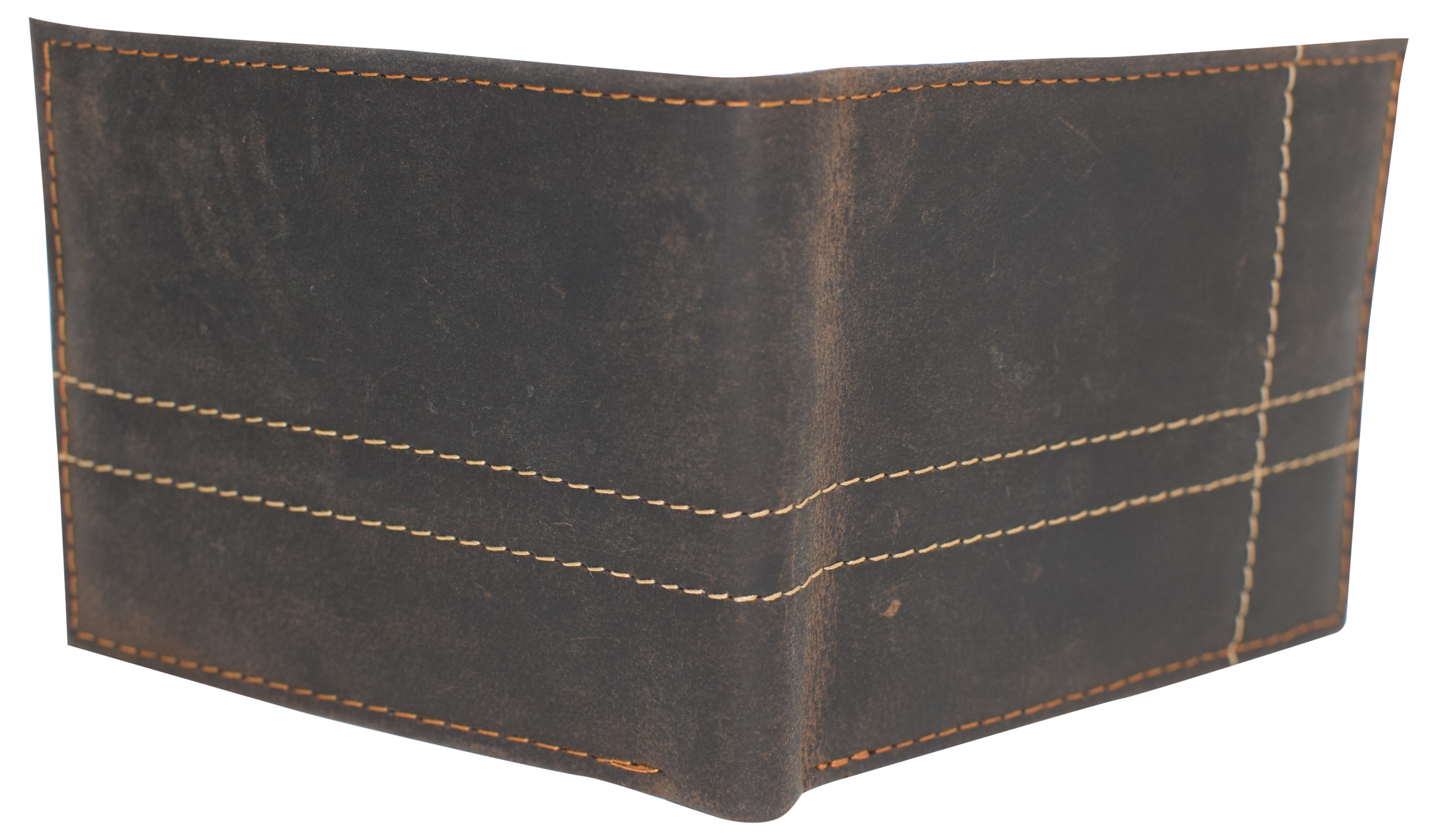 CAZORO AirTag Wallet Men's Vintage Leather Classic Bifold RFID Blockin –  Marshalwallet
