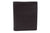 Genuine Leather Kids Slim Compact ID and Coin Pocket Trifold Boys Black Wallet K700