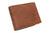 RFID53NUTN Real Genuine Leather RFID Blocking Wallets Mens Wallet Bifold Classic Engraved Logos
