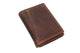CAZORO Men's RFID Blocking Extra Capacity Trifold Design Wallet Vintage Leather RFID921107RHBD
