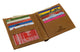 Bifold Hipster Credit Card Wallet RFID Blocking Men's Cowhide Leather Wallet RFID622502