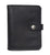 Leather RFID Blocking Bifold Shield Badge ID Holder with Snap Closure 2549TABK