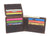 Men's Vintage Genuine Leather RFID Wallet with Military Tribute Design – 'Land of the Free, Because of the Brave' Engraving, Western Style RFID53HTC_LOB