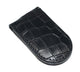 Men's Slim Croco Leather Strong Magnetic Money Clip 812CR
