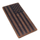 American Flag Checkbook Cover Vintage Leather Patriot Cowboy Wallet for Men  RFID156HTC_USA