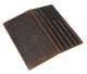 American Flag Checkbook Cover Vintage Leather Patriot Cowboy Wallet for Men  RFID156HTC_USA
