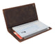 American Flag Checkbook Cover Vintage Leather Patriot Cowboy Wallet for Men  RFID156HTC_USA