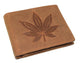 Marshal Men's Bifold Vintage Leather RFID Blocking Wallet Embossed Designs RFID52HTC