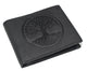 Marshal Men's Bifold Vintage Leather RFID Blocking Wallet Embossed Designs RFID52HTC