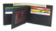Marshal Men's Bifold Vintage Leather RFID Blocking Wallet Embossed Designs RFID52HTC