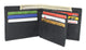 Marshal Men's Bifold Vintage Leather RFID Blocking Wallet Embossed Designs RFID52HTC
