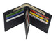Marshal Men's Bifold Vintage Leather RFID Blocking Wallet Embossed Designs RFID52HTC