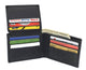 Western Design Genuine Leather RFID Blocking Cowboy Bifold Wallets for Men RFID53HTC