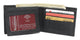 Western Design Genuine Leather RFID Blocking Cowboy Bifold Wallets for Men RFID53HTC