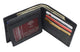 Western Design Genuine Leather RFID Blocking Cowboy Bifold Wallets for Men RFID53HTC